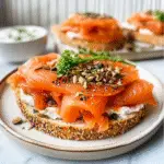 Smoked Salmon Bagel Recipe