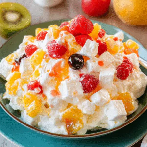 Fruit Salad with Marshmallows