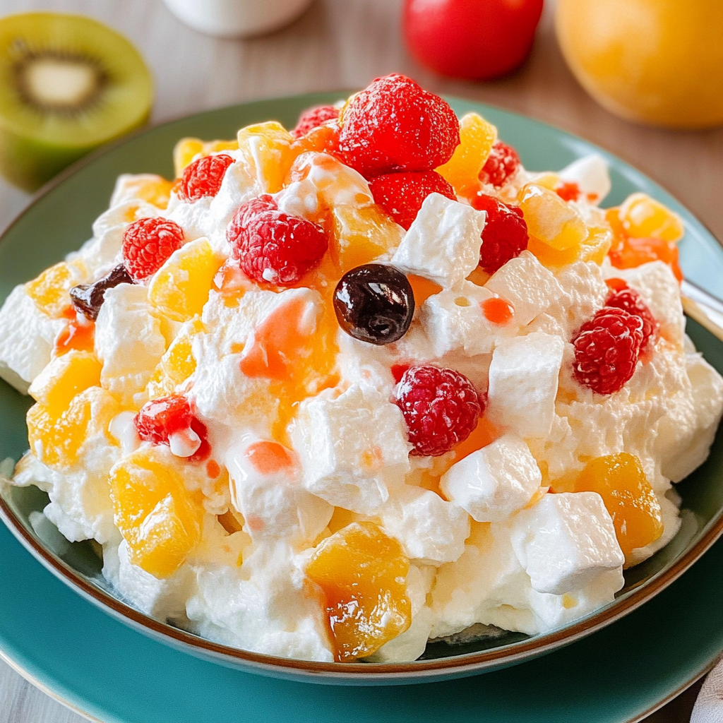 Fruit Salad with Marshmallows