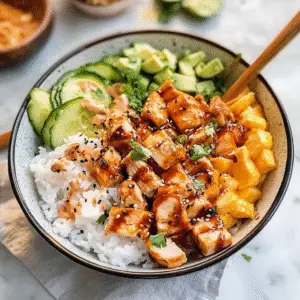 Hot Honey Chicken Bowl Recipe