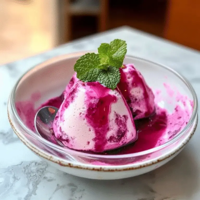 Dragon Fruit Sorbet Recipe