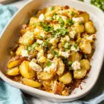 Baked Feta Potatoes