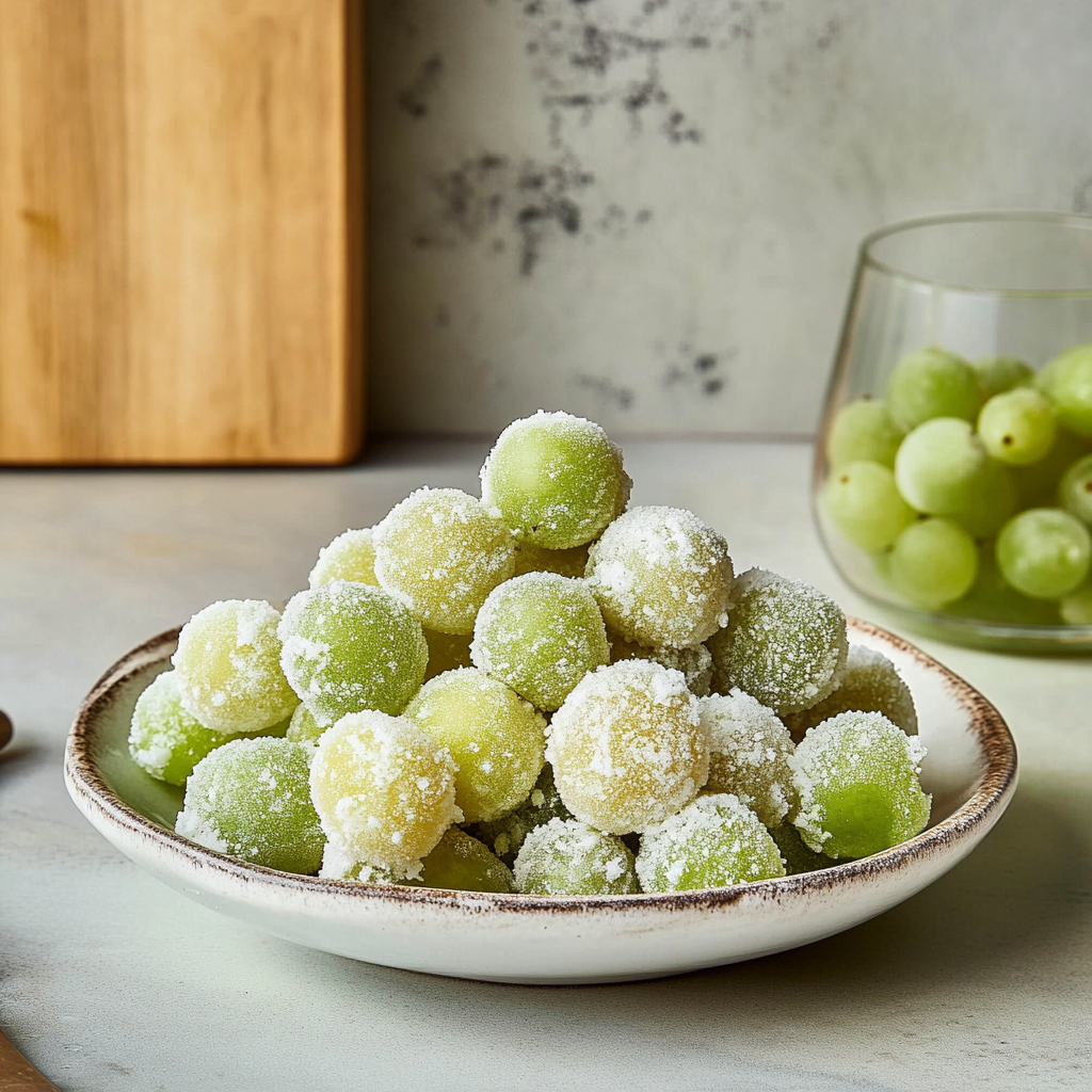 Sour Candy Frozen Grapes Recipe