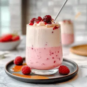Vanilla Raspberry Iced Latte Recipe
