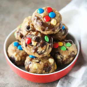 Healthy Monster Cookie Bites Recipe