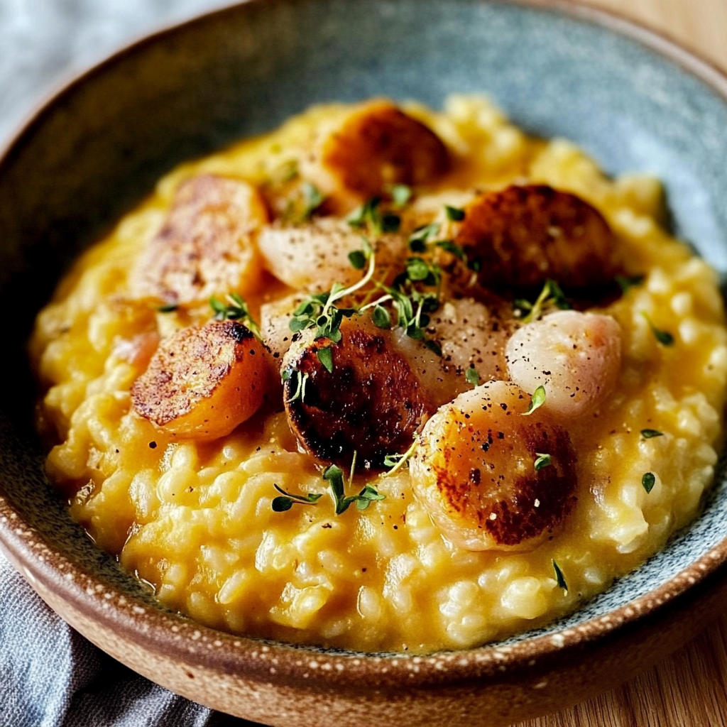 Creamy Pumpkin Risotto Recipe