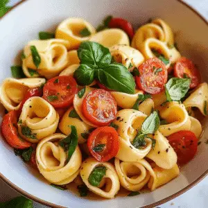Tortellini Caprese Salad
