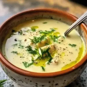 Avgolemono Soup
