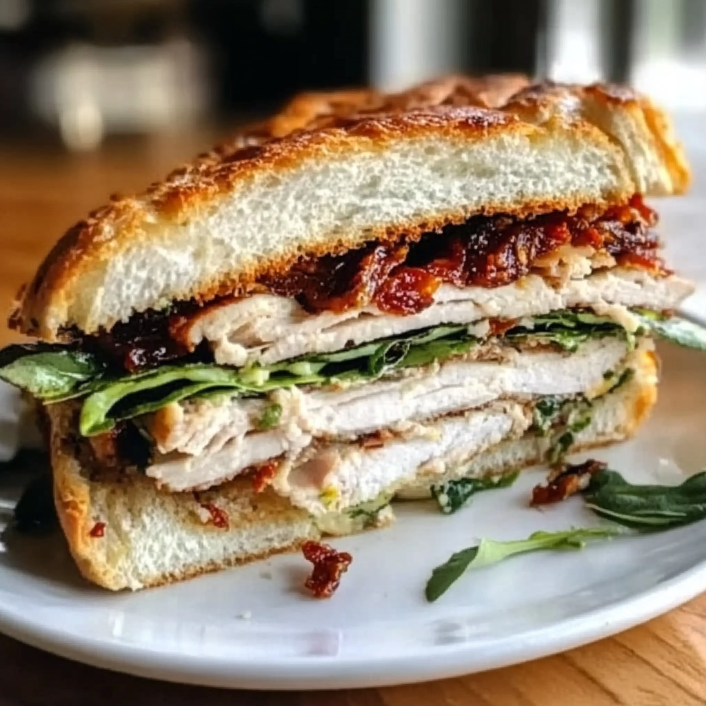 Trader Joe's Sun-Dried Tomato Turkey Sandwich