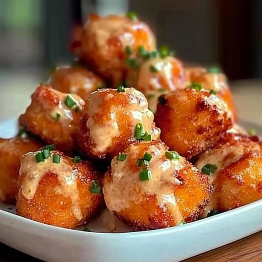 Crispy Bang Bang Salmon Bites Recipe