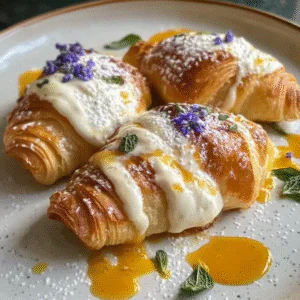 Whipped Ricotta with Honey Croissants Recipe