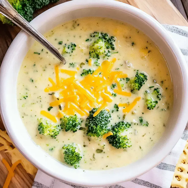 Crockpot Broccoli Cheese Soup Recipe