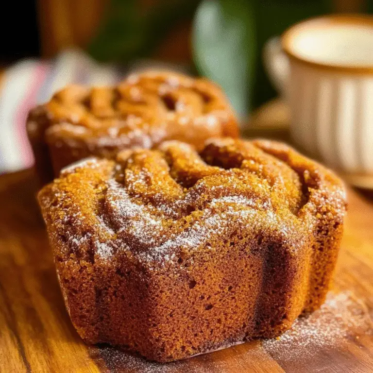 Mini Pumpkin Bread with Cinnamon Swirl Recipe