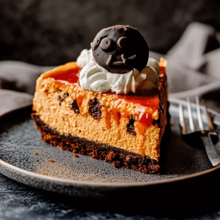Halloween Cookies and Cream Cheesecake Recipe