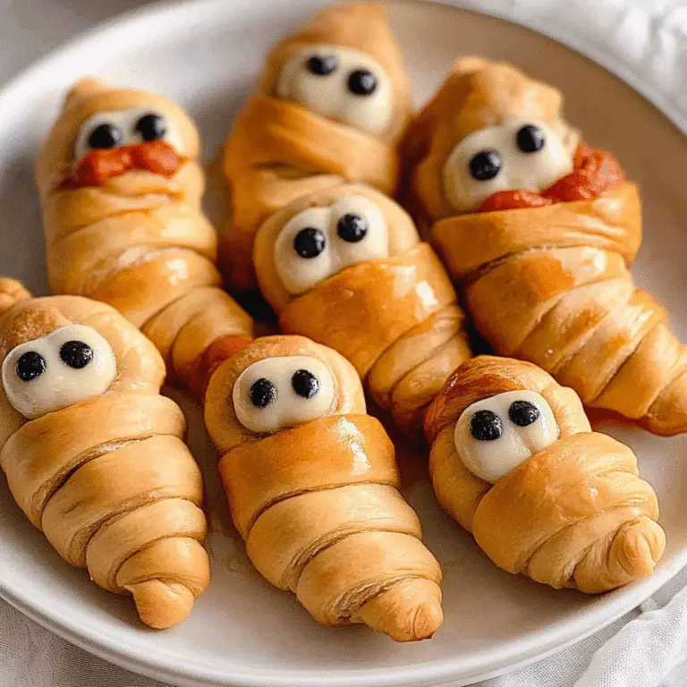 Mummy Pigs in a Blanket Recipe