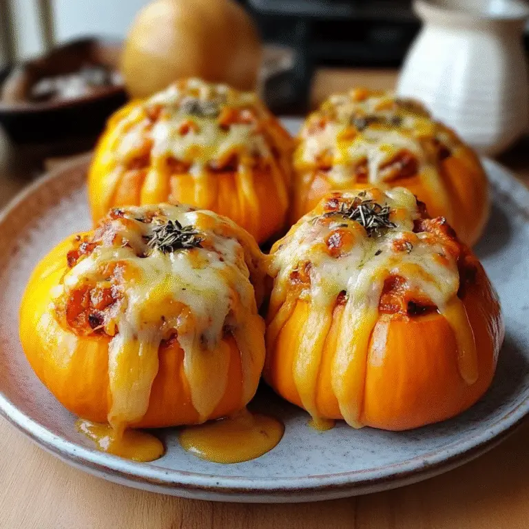 Easy Pizza-Stuffed Pumpkins Recipe