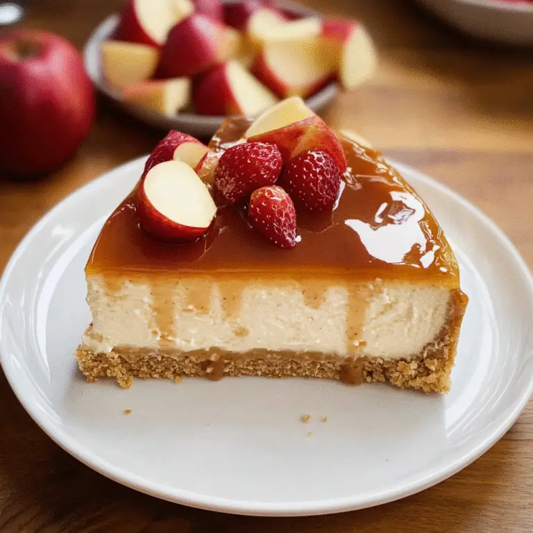Apple Cider Cheesecake Recipe