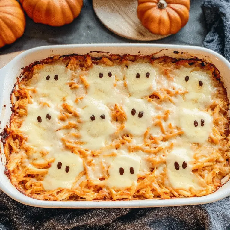Halloween Buffalo Chicken Dip Recipe