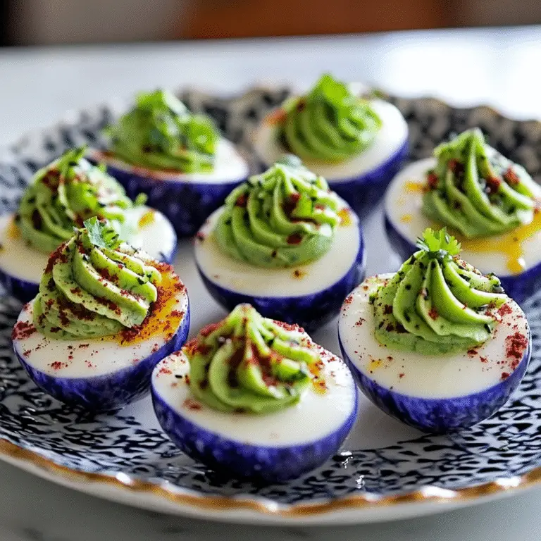 Halloween Deviled Eggs Recipe