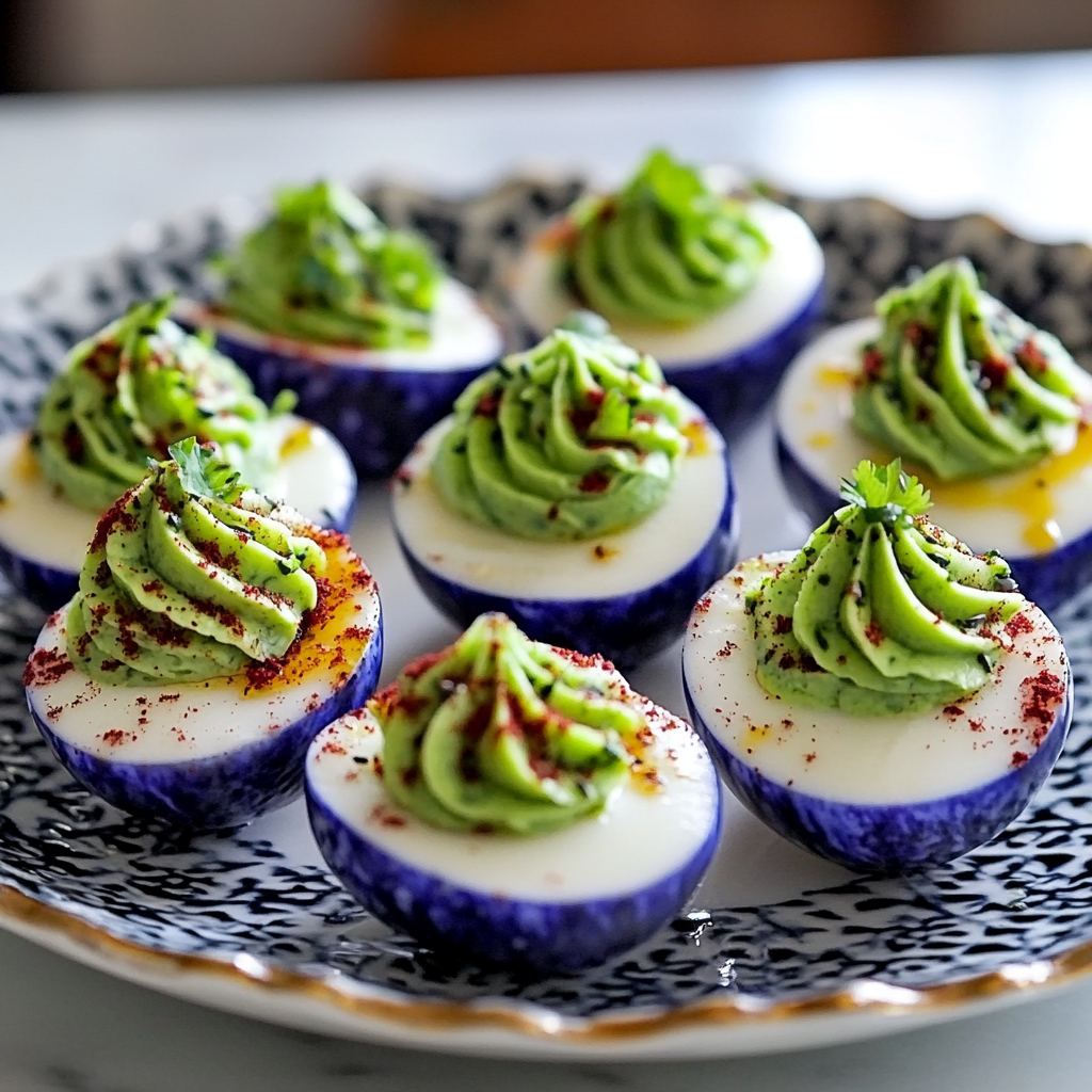 Halloween Deviled Eggs Recipe