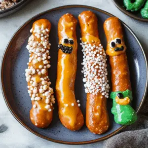 Halloween Pretzel Snacks