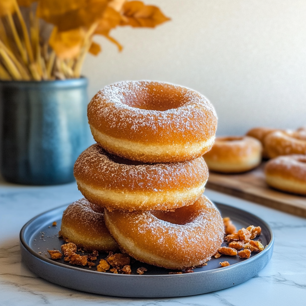 Pumpkin Spice Baked Donuts Recipe
