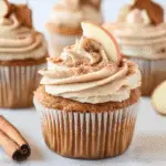 Apple Cider Cupcakes with Brown Sugar