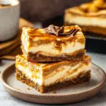 Swirled Pumpkin Cheesecake Bars