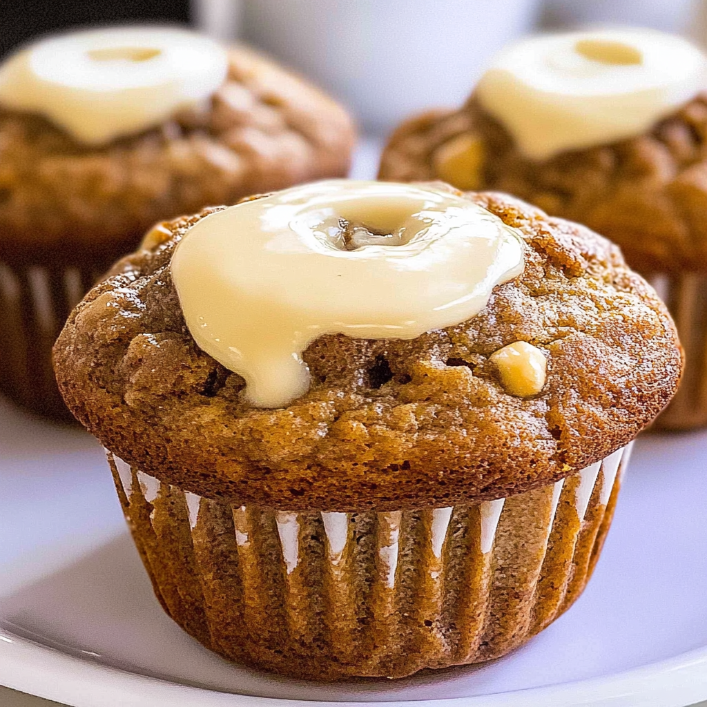 Pumpkin Cream Cheese Muffins