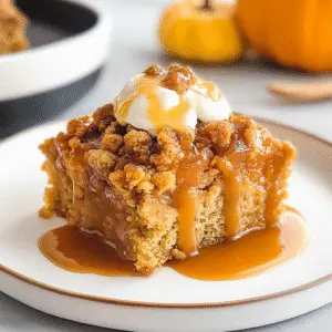 Fall Pumpkin Dump Cake Recipe