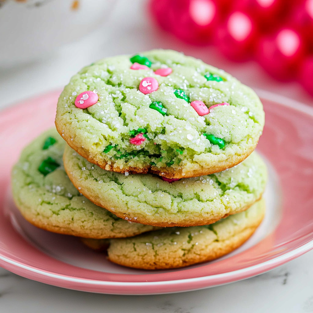 Grinch Sugar Cookies
