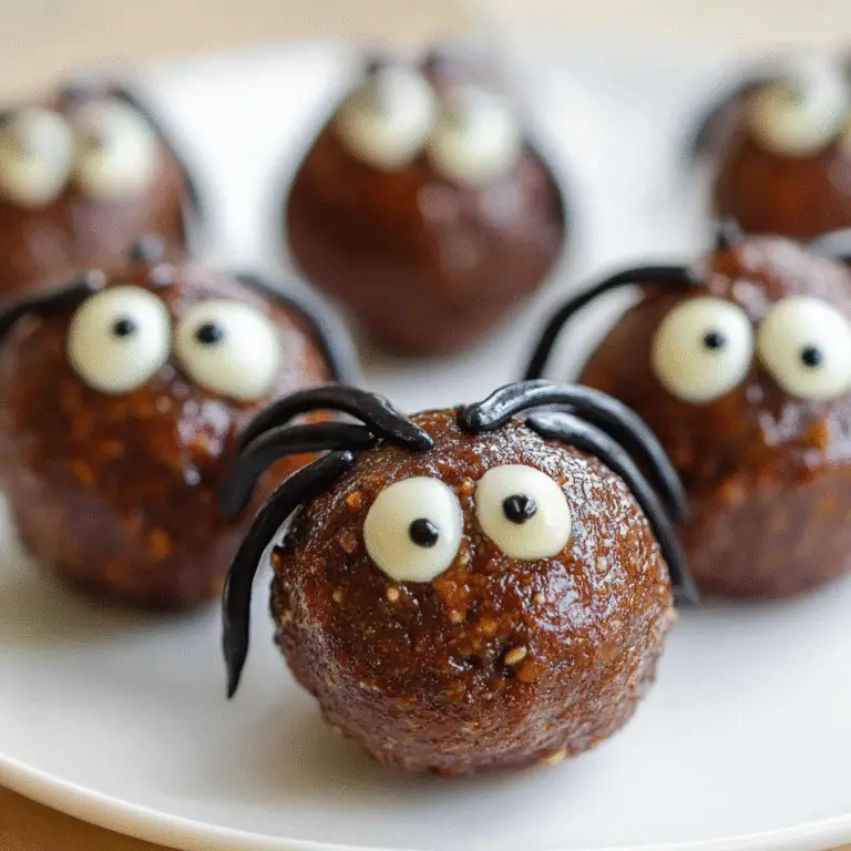 Spider Energy Balls Treats