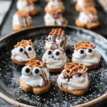 Googly Eye Pretzel Kisses Recipe