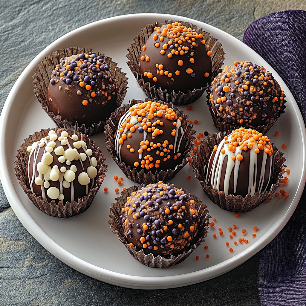 Irresistible Halloween Truffles
