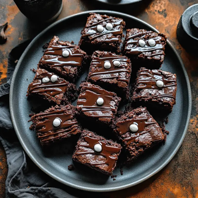 Halloween Brownies