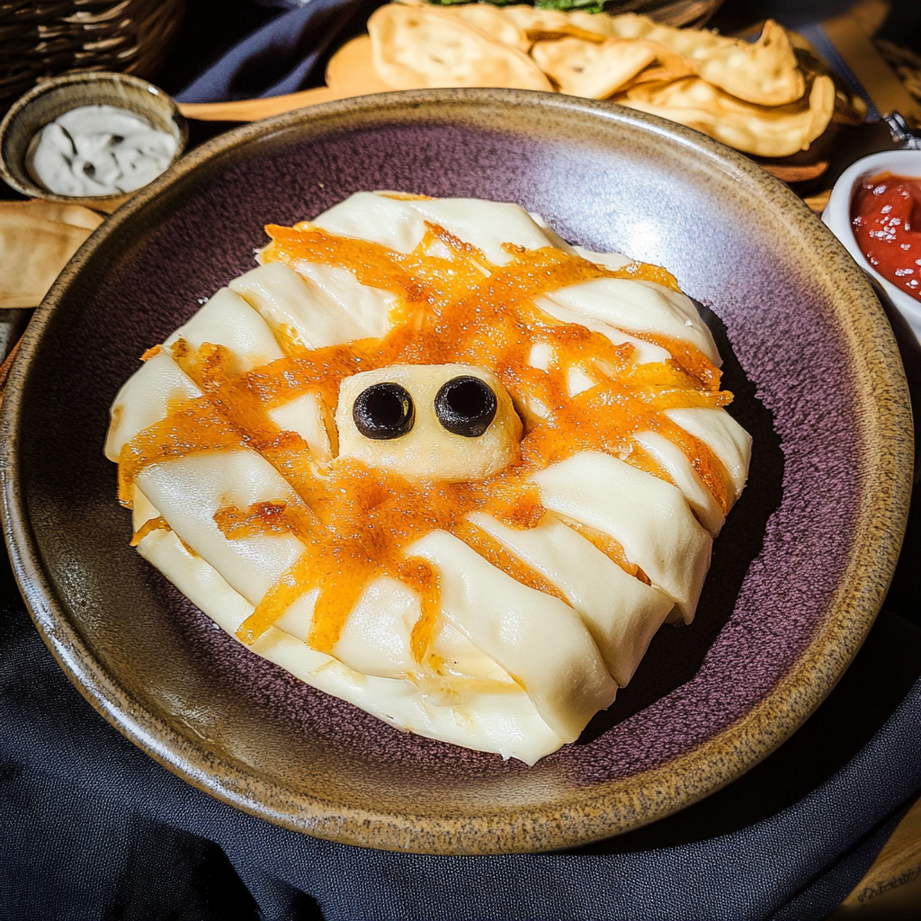 Mummy-Wrapped Brie