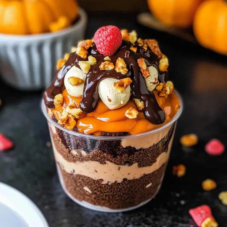Pumpkin Patch Dirt Cups