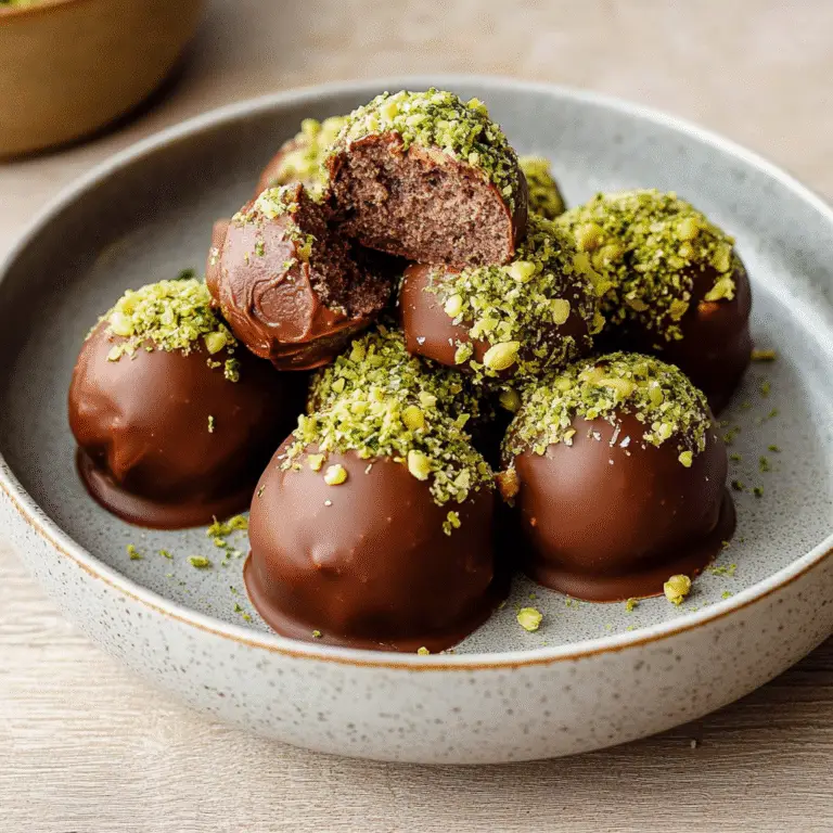 Dubai Chocolate Balls