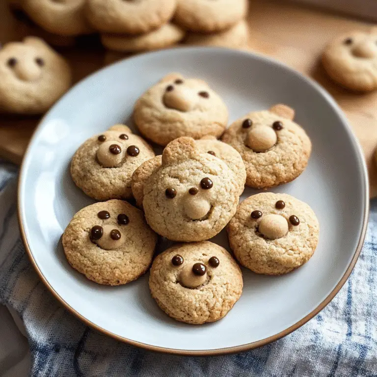 Brown Butter-Maple Shortbread Bear Cookies