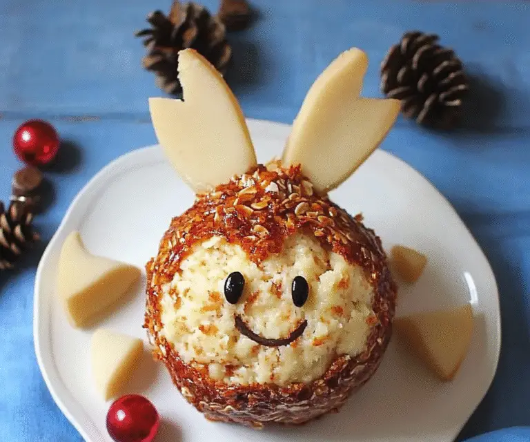 Christmas Cheese Ball in Just 5 Easy Steps