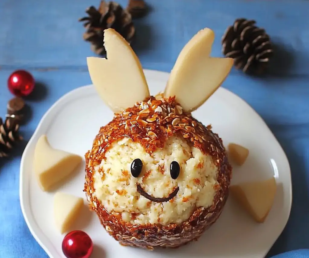Christmas Cheese Ball in Just 5 Easy Steps