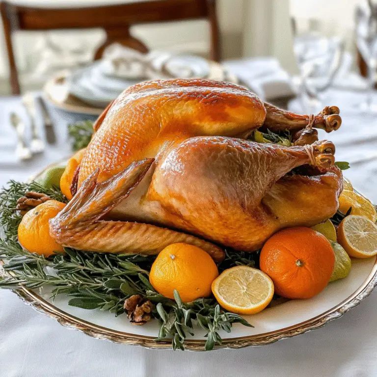 Juicy Thanksgiving Turkey Recipe