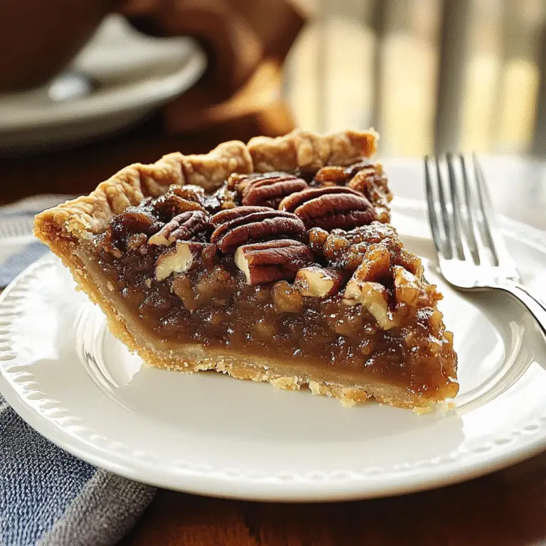 Pecan Pie Recipe