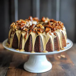 Brown Butterfinger Bundt Cake Recipe