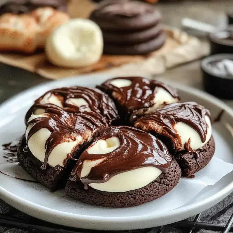 Chocolate Marshmallow Cookies Recipe