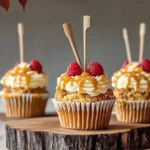 Caramel Apple Cupcakes