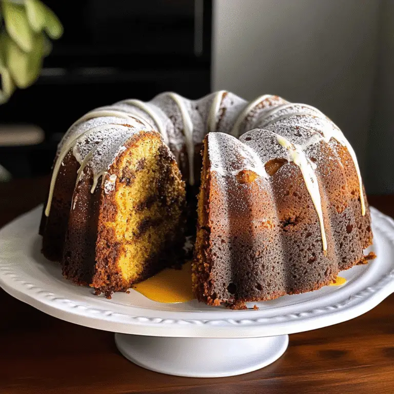 Tiramisu Bundt Cake Recipe