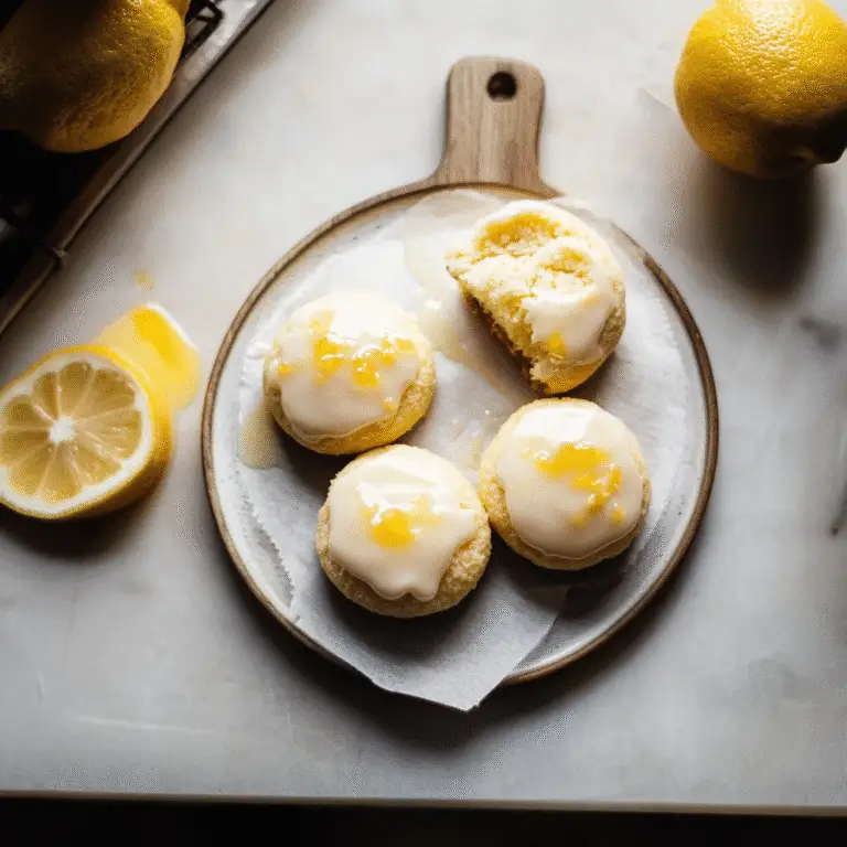 Lemon Cream Cheese Cookies