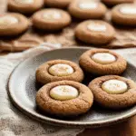 Gingerbread Thumbprint Cookies