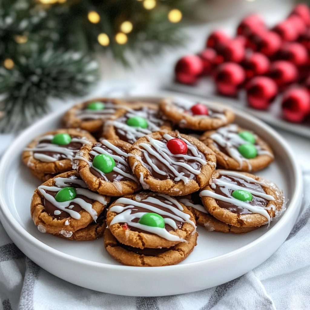 Christmas Pretzel Hugs Cookies Recipe